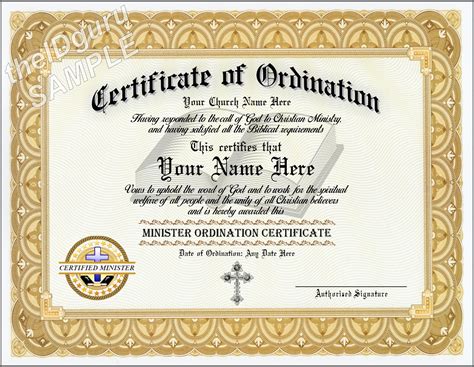 free ordained minister license online.